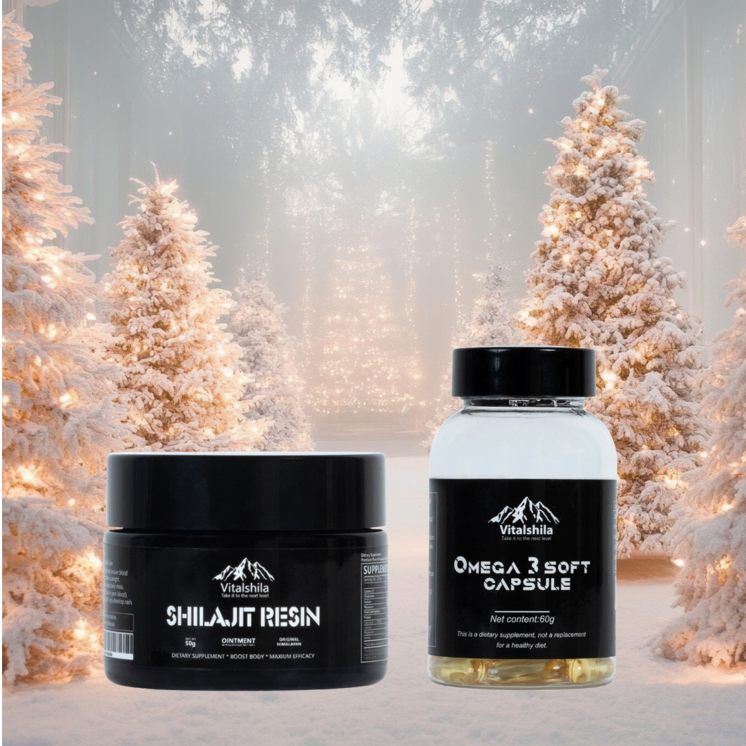 Shilajit Omega-3 bundel