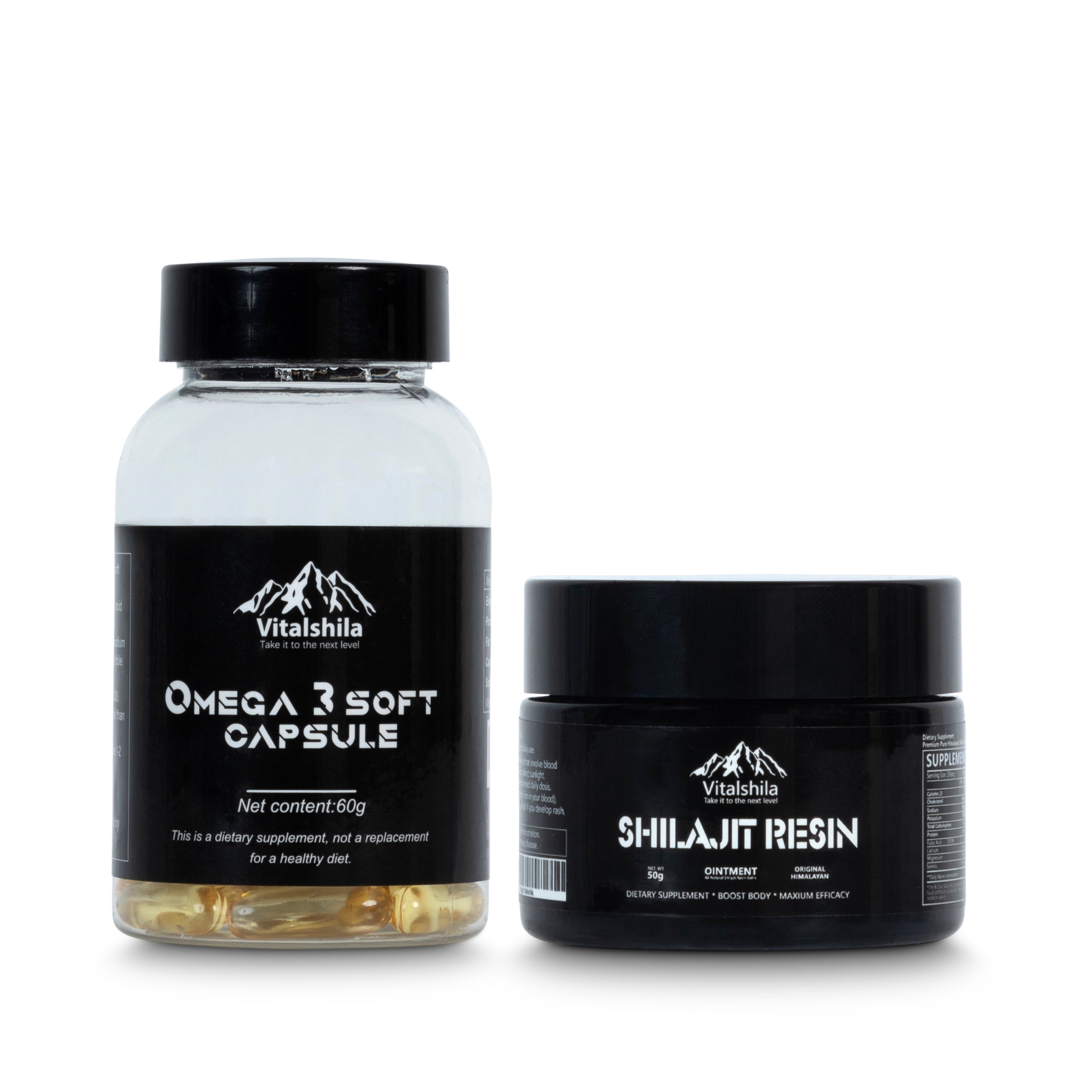 Shilajit Omega-3 Power Bundle 